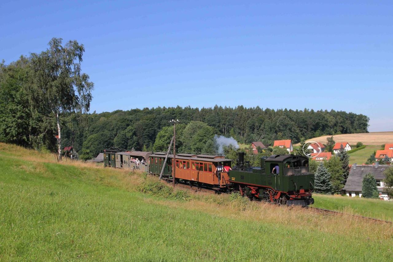 Ferienwohnung Bahnelblick Kurort Jonsdorf Exteriör bild