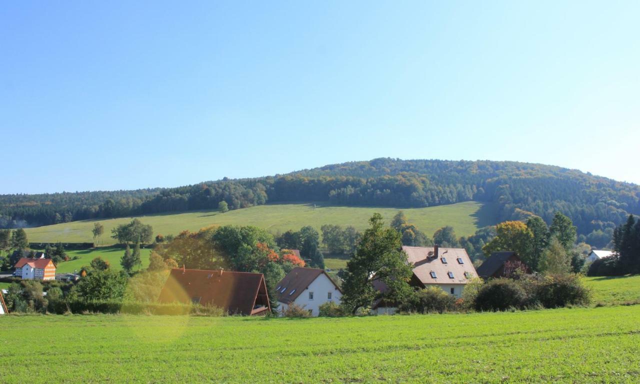 Ferienwohnung Bahnelblick Kurort Jonsdorf Exteriör bild