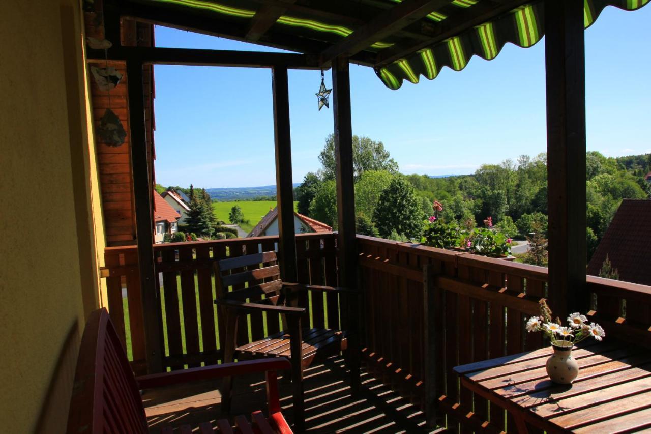 Ferienwohnung Bahnelblick Kurort Jonsdorf Exteriör bild