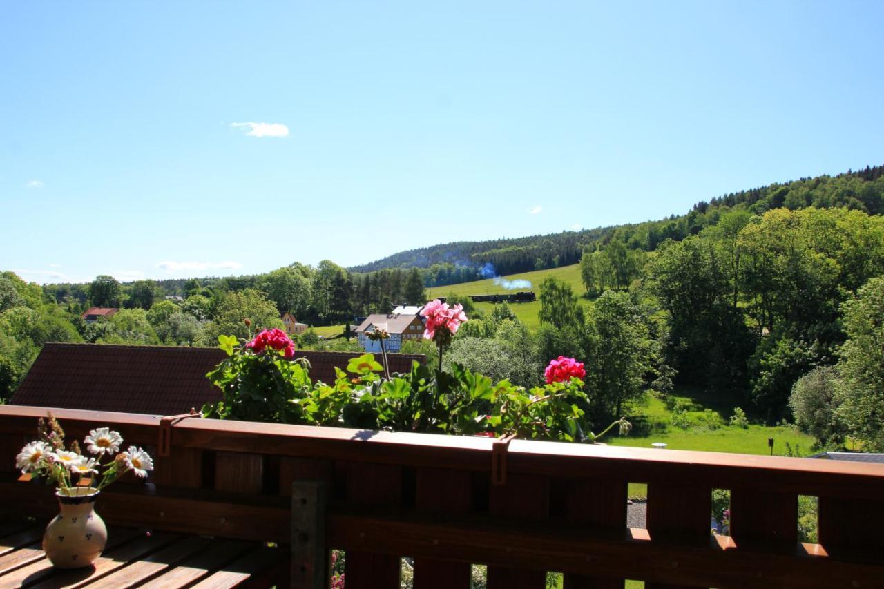 Ferienwohnung Bahnelblick Kurort Jonsdorf Exteriör bild